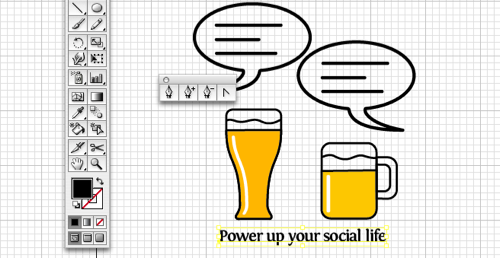 Le résultat véctorisé du brainstorming