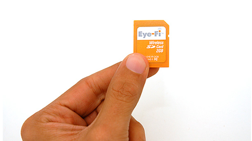 Eye-fi card