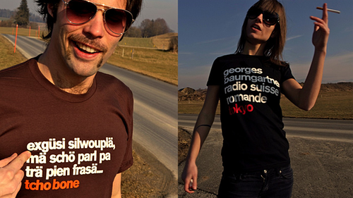 Des t-shirts bien romand