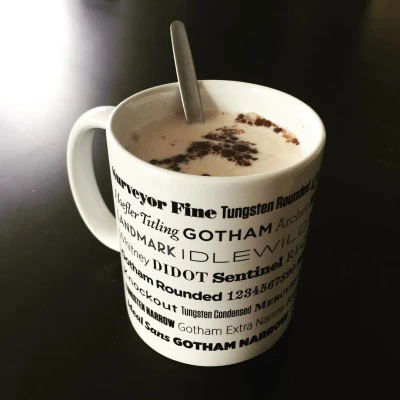 Morning chocofont