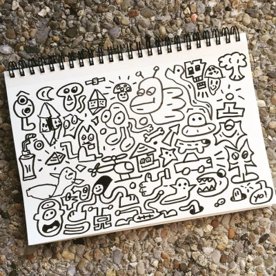 Family cooperation doodling #doodle #doodling