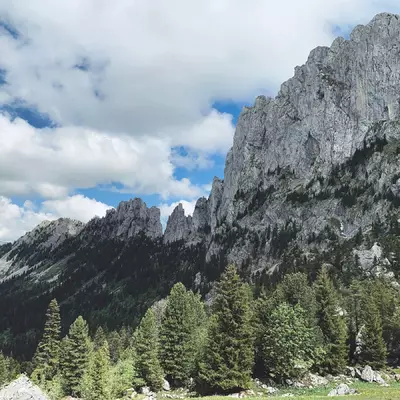 la chaîne de montagne les Gastlosen