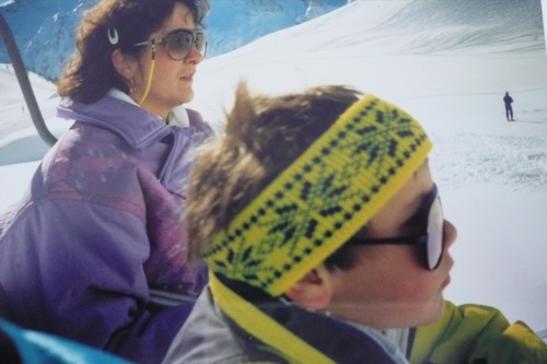 {album de famille} La frime sur le télésiège