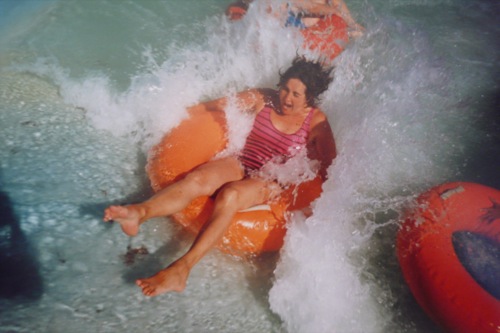 {album de famille} Ma maman à Aqualand