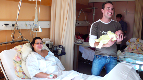 Livia et ses parents