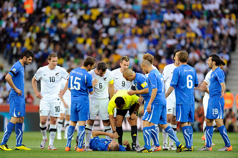 World Cup 2010 South Africa: New Zealand v Italy