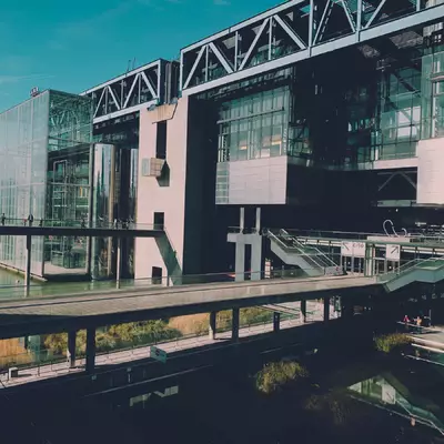 The Cité des Sciences building