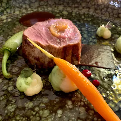 Filet mignon de veau à la mirabelle