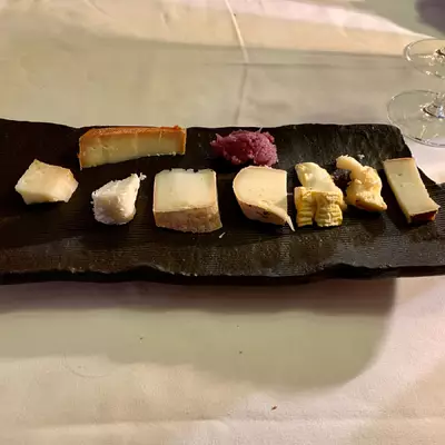 Assiette de fromages