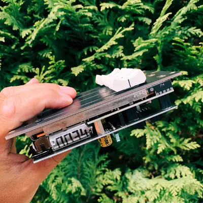 The M4 view from the side