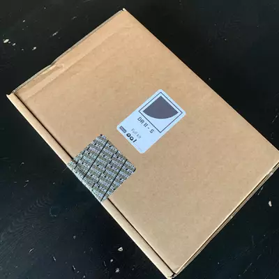 The box with the serial number 001